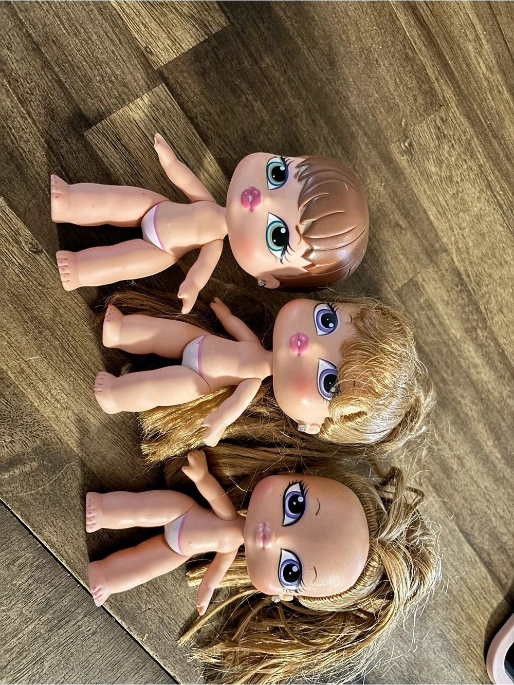MGA Entertainment Lil' Bratz Fashion Dolls Lot of 3